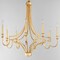 Maxim Lighting Normandy 8-Light Chandelier, Gold Leaf 12788GL - alternate 4